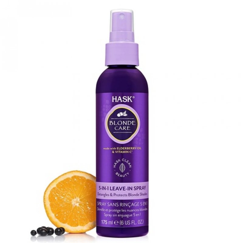 HASK Blonde Care 5-in-1 Spray Without Clarification 175ml