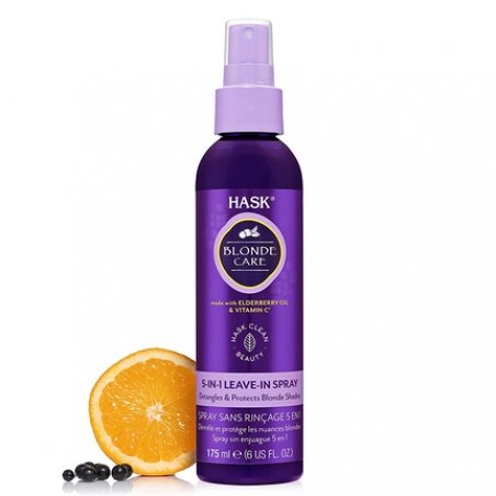 HASK Blonde Care 5-in-1 Spray Without Clarification 175ml