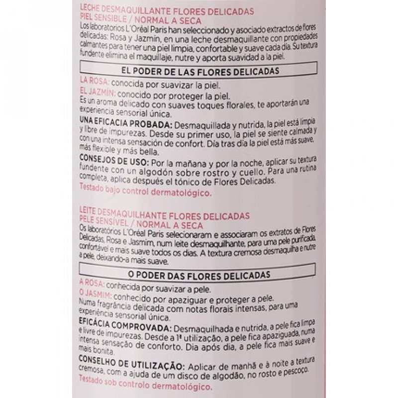 Delicate Flowers Gentle Milk for Sensitive Skin 400ml