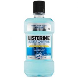 Listerine Stay White Arctic Mint Mouthwash For White Teeth 500 ml