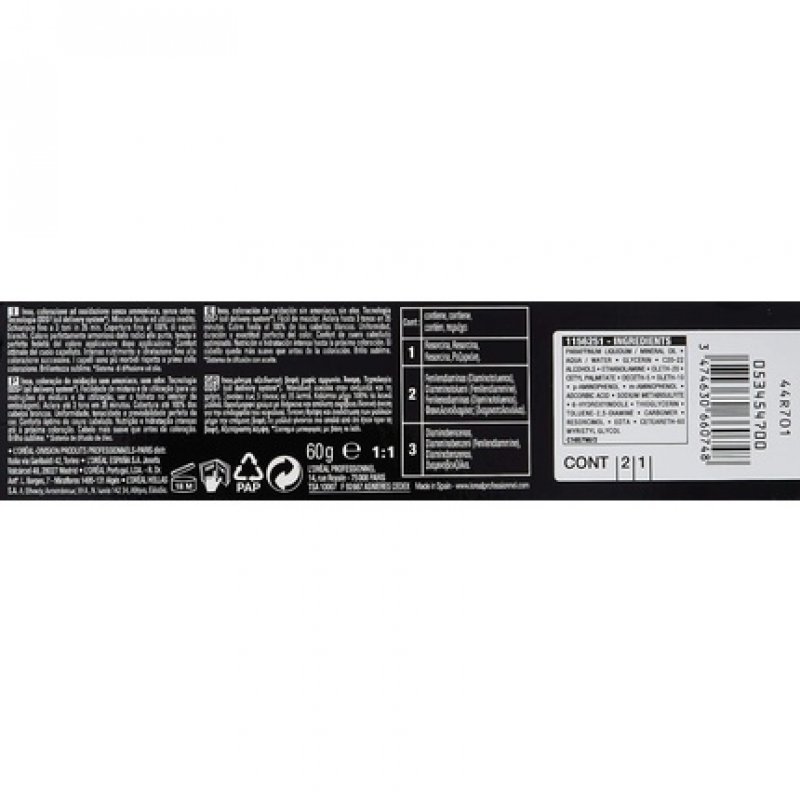 Loreal Inoa Permanent Hair Color 7.3 Fundamental Golden Blonde 60ml