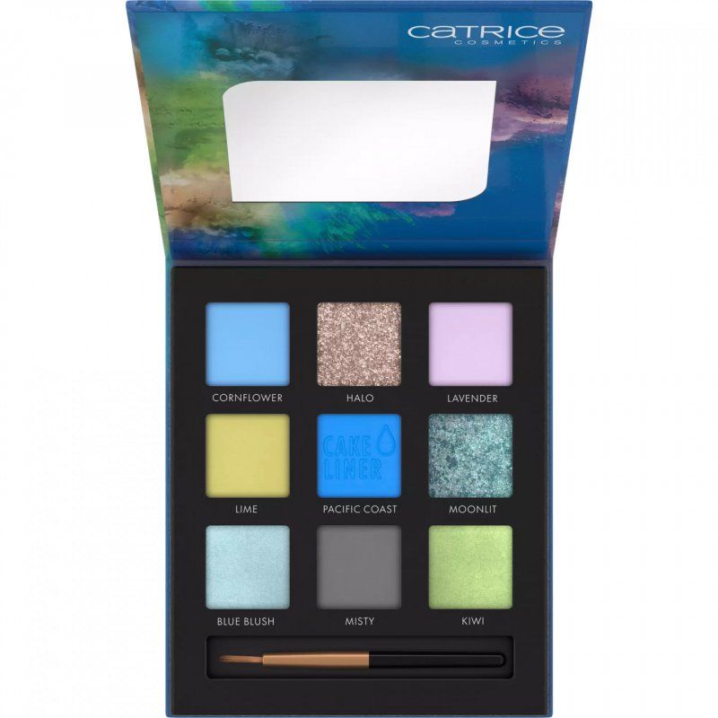 CATRICE Colour Blast eye shadow 6.75 g 020 Blue meets Lime Matte, Metallic