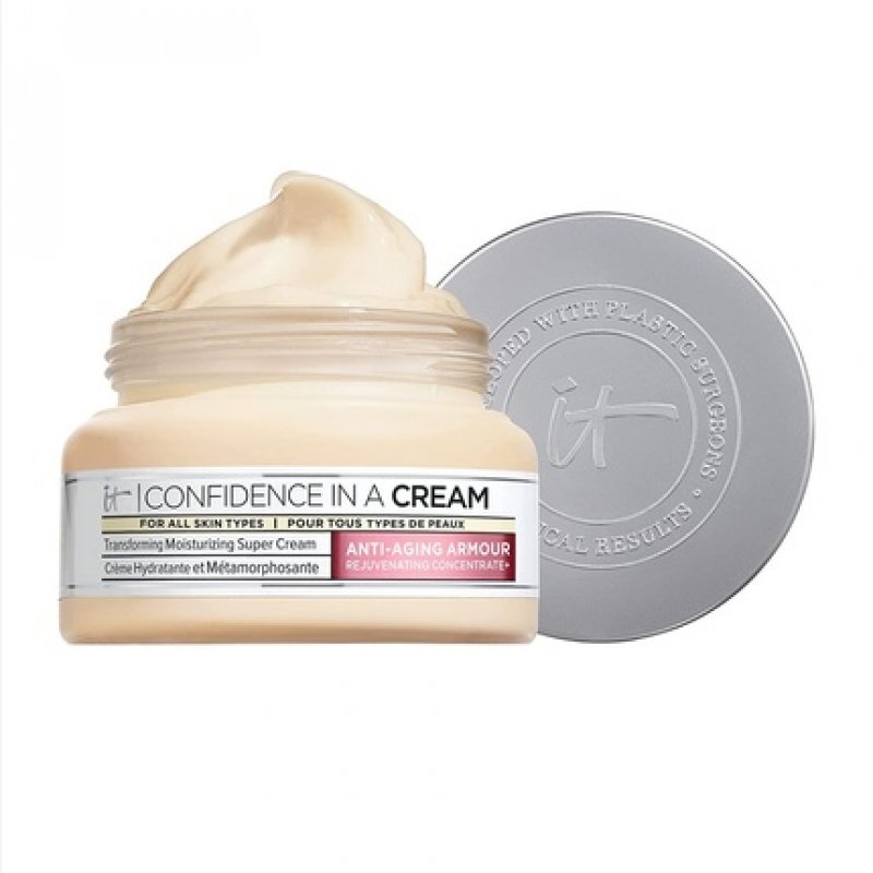 IT Cosmetics Confidence in a Cream Anti Aging Face Moisturizer 2 fl oz