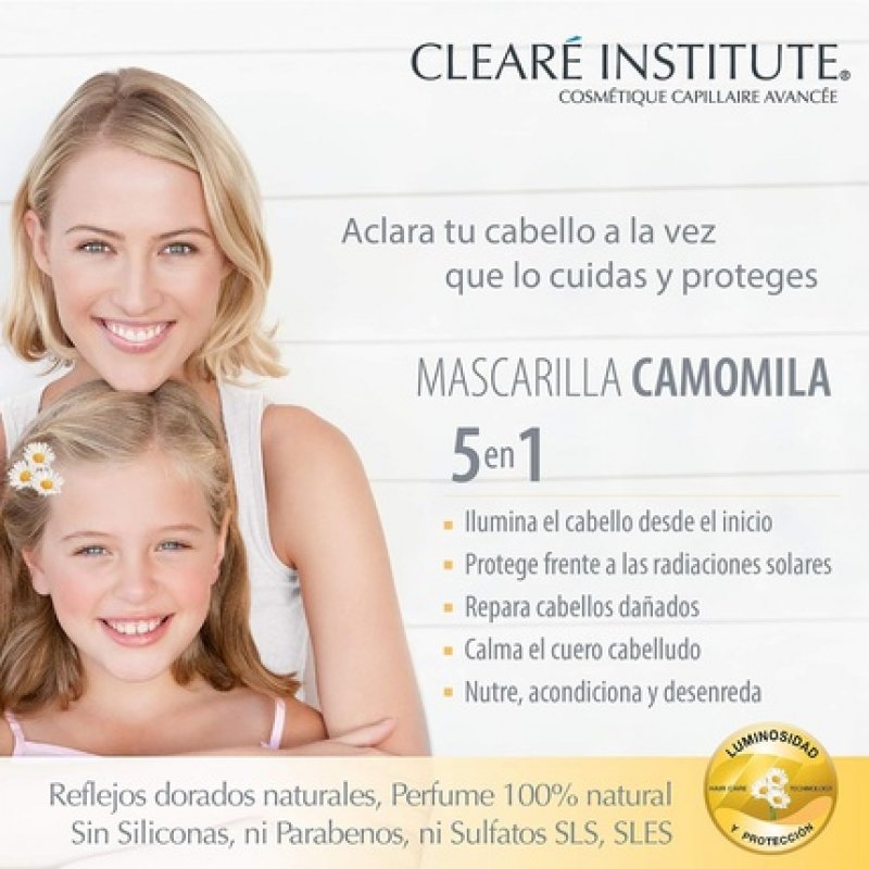 Cleare Institute Chamomile Mask Nourishes Conditions and Detangles 150ml
