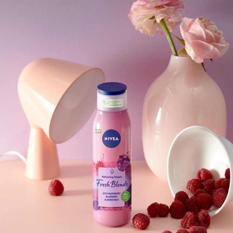 Nivea Fresh Blends Raspberry 300ml - Shower gel