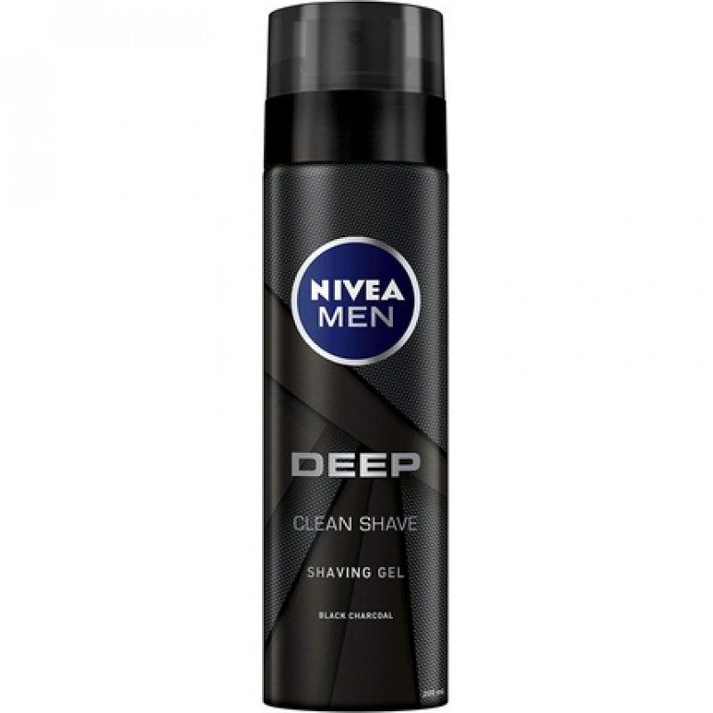 Nivea Men Deep Shaving Gel Black Carbon 200ml