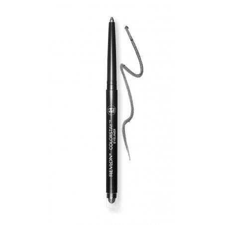 Revlon ColorStay Pencil Eyeliner with Built-in Sharpener Waterproof Smudgeproof Longwearing Eye Makeup Charcoal 204 N4