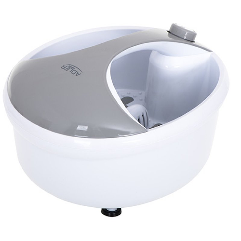 Adler AD 2177 bain de pieds 450 W Gris, Blanc