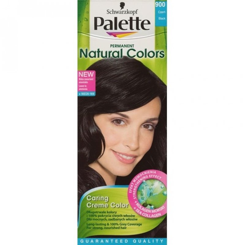 Palette Permanent Sea Black Organic Salon Hair Color 900