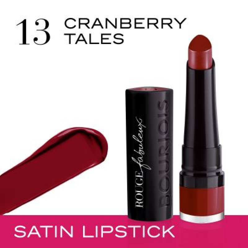 Bourjois Rouge Fabuleux Bullet Lipstick 013 Cranberry Tales 2.3g