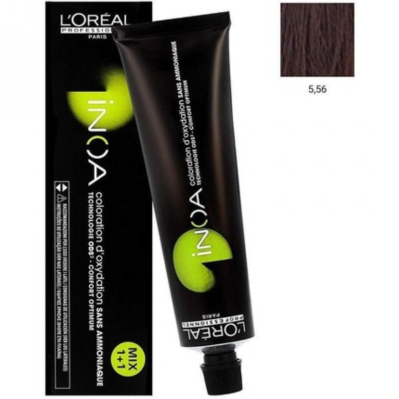 L'Oréal Professionnel Inoa Hair Color 5.56 Light Brown Mahogany Red 60ml