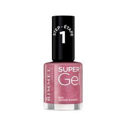 Rimmel Super Gel Nail Polishes 023 Grape Sorbet 12ml