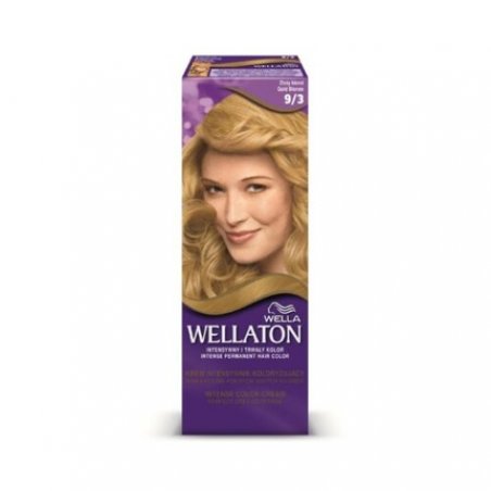 Wella Wellaton Intensive Color Cream No. 9/3 Golden Blonde 1 Pack