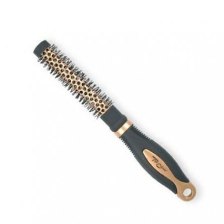 Top Choice Exclusive XS Round Gold/Black Hairbrush 62001-02
