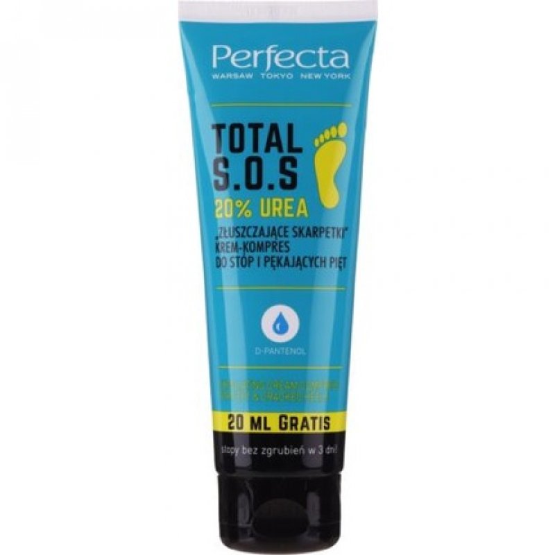 Perfecta Total SOS Cream Heel Peeling Socks Urea Scrub Cream