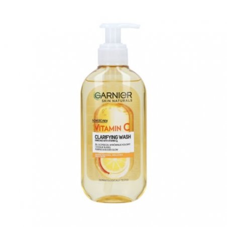 Garnier Skin Naturals Face Wash Gel with Vitamin C 200ml
