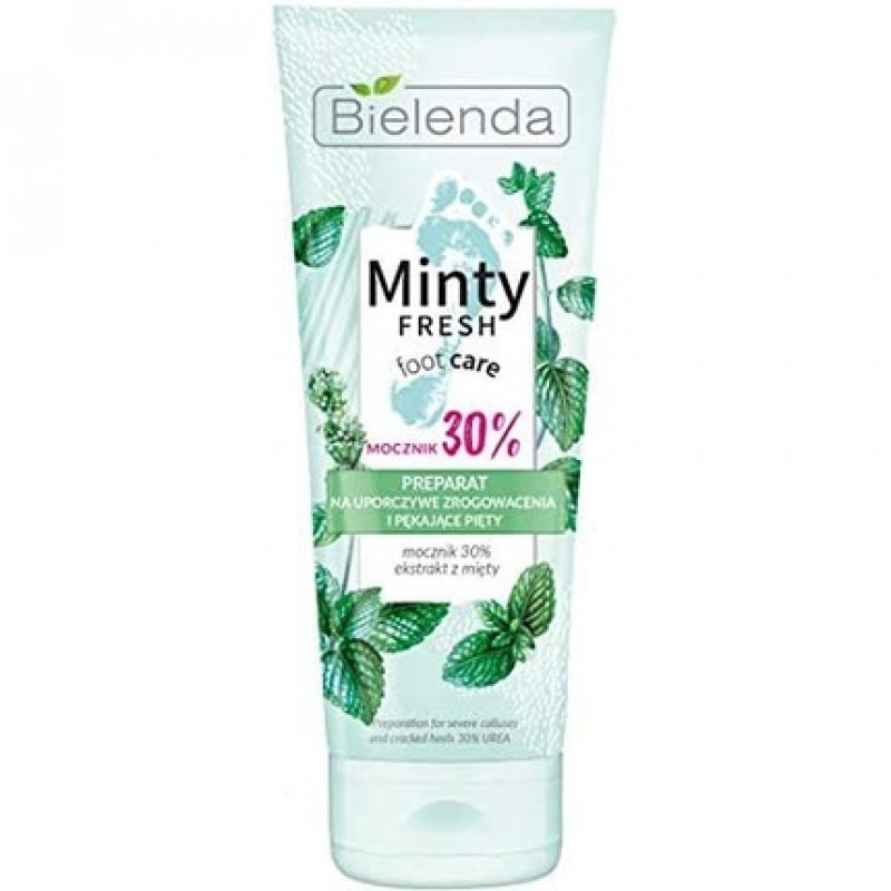 Bielenda Minty Fresh Foot Care Preparation for Severe Calluses and Cracked Heels 75ml