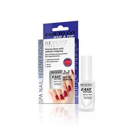 REVERS 2 in 1 Easy to Base and Top | Strong Shiny Nails without Chipping | Nail Conditioner Strengthener 10ml