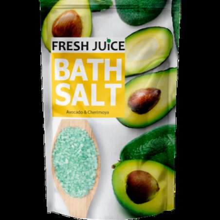 Avocado & Cherimoya Bath Salt Rich in Minerals 500g Fresh Juice