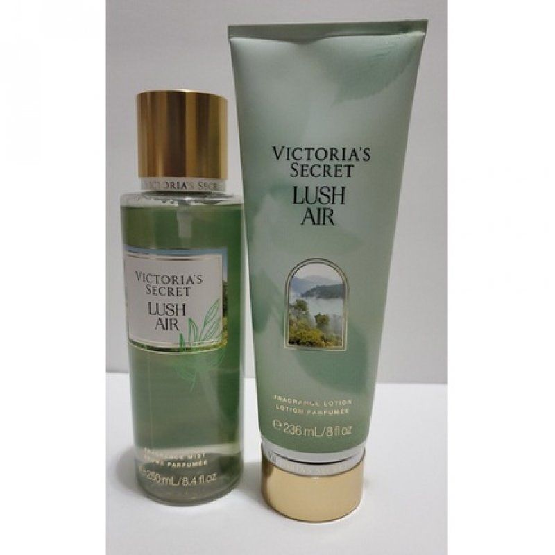 Victoria's Secret Lush Air Fragrance Mist and Body Lotion Set - Pack of 2