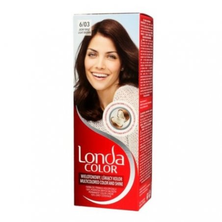 Londacolor Cream Hair Color No. 6/03 Light Brown 1 Pack