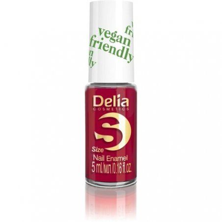 Delia Cosmetics Vegan Friendly Nail Polish Size S No. 213 Red Velvet 5ml