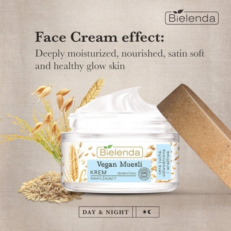 Bielenda Vegan Muesli Moisturizing Cream 50ml