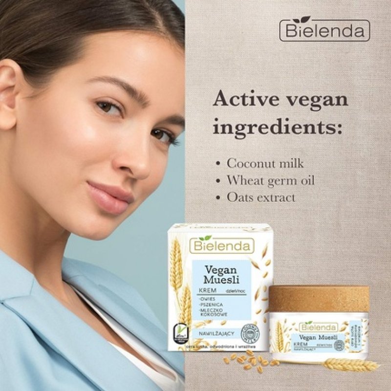 Bielenda Vegan Muesli Moisturizing Cream 50ml