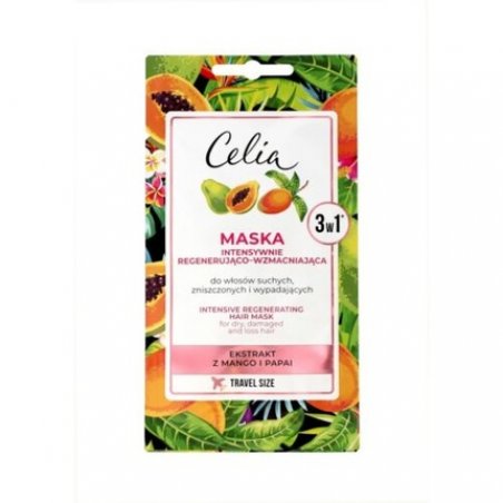 Celia Intensive Regenerating and Strengthening 3in1 Hair Mask 10ml