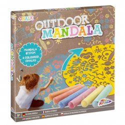 Grafix - Outdoor Mandala - 6 pcs chalk (610002)