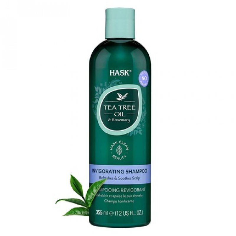 HASK Tea Tree Oil & Rosemary Shampoo Soothing and Restoring Scalp Care 355ml