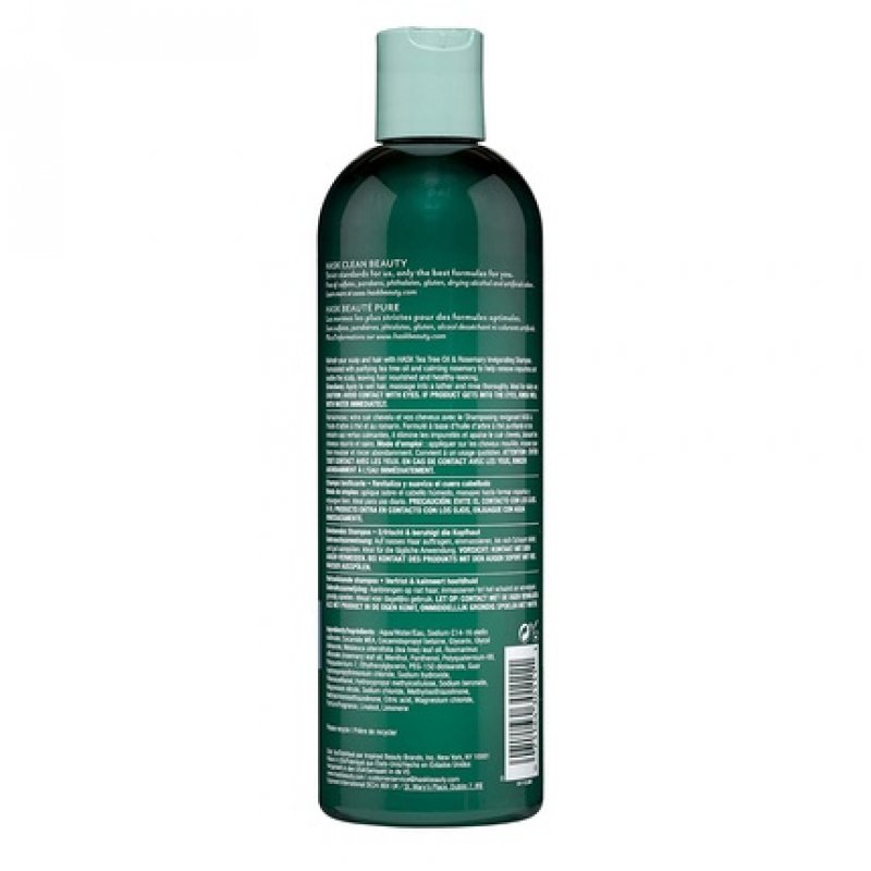 HASK Tea Tree Oil & Rosemary Shampoo Soothing and Restoring Scalp Care 355ml