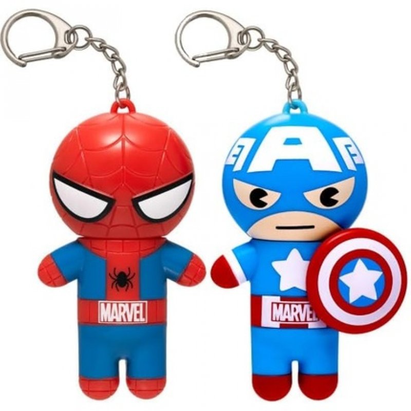 Lip Smacker Marvel Collection Spiderman Flavored Lip Balm for Kids with Keychain 4g