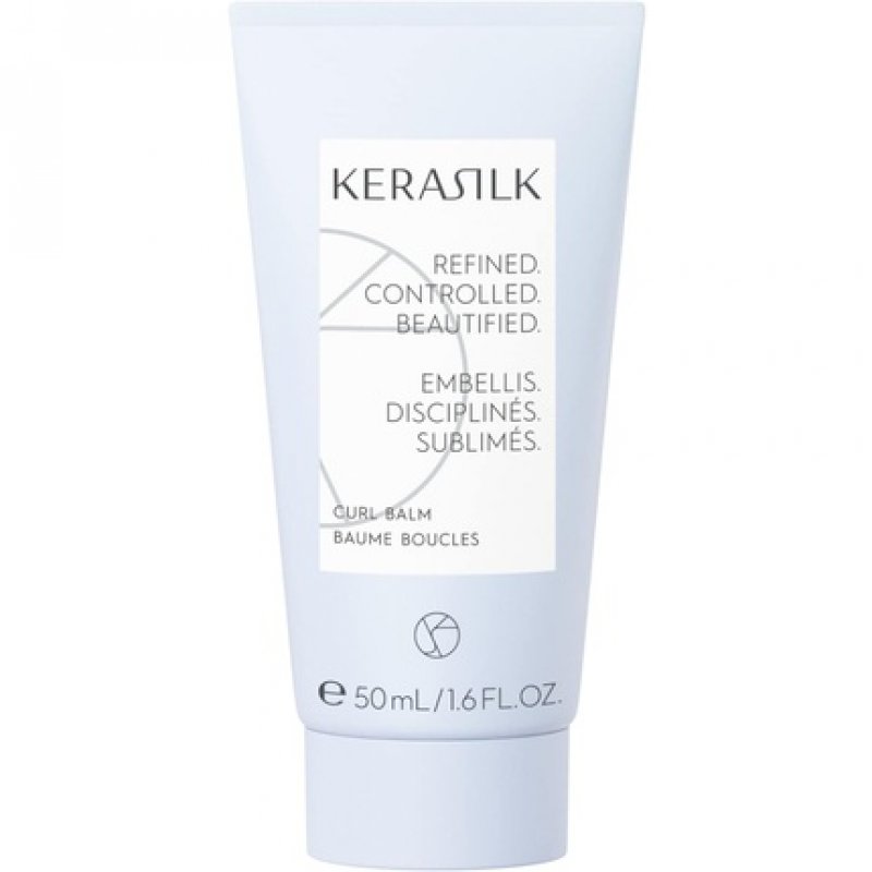 Kerasilk Curl Balm Curly Hair Vegan Formula Anti-frizz Anti-humidity 75ml