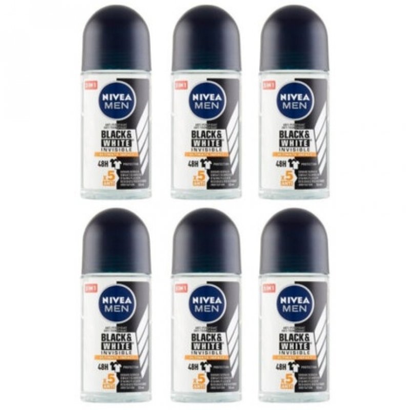 Nivea - Men Black & White Invisible Ultimate Impact - Ball Antiperspirant 50ml