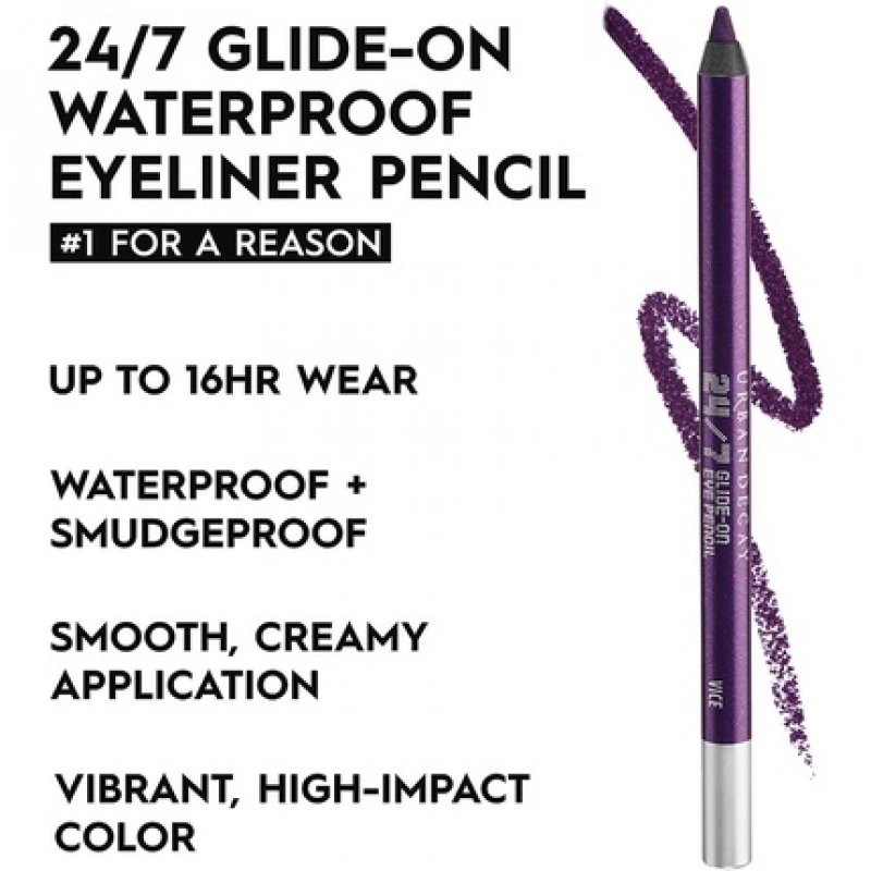 Urban Decay 24/7 Glide-On Eye Pencil Waterproof Vice Eyeliner Kajal 1.2g