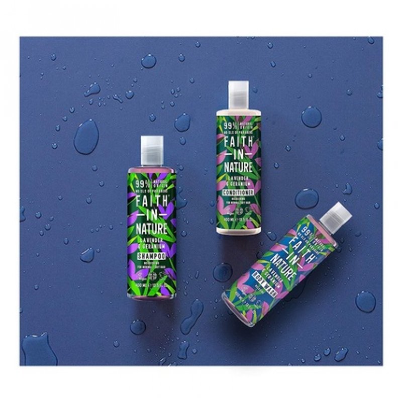 Faith in Nature Lavender and Geranium Body Wash 400ml