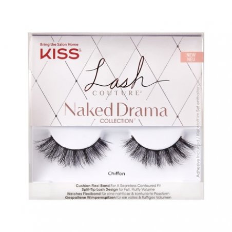 Kiss Lash Couture Naked Drama Chiffon False Eyelashes