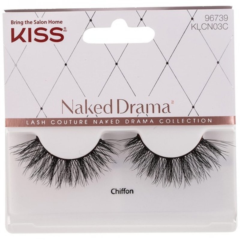 Kiss Lash Couture Naked Drama Chiffon False Eyelashes
