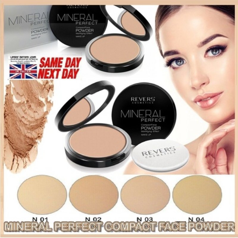 Pressed Mineral Face Powder with Matte Finish