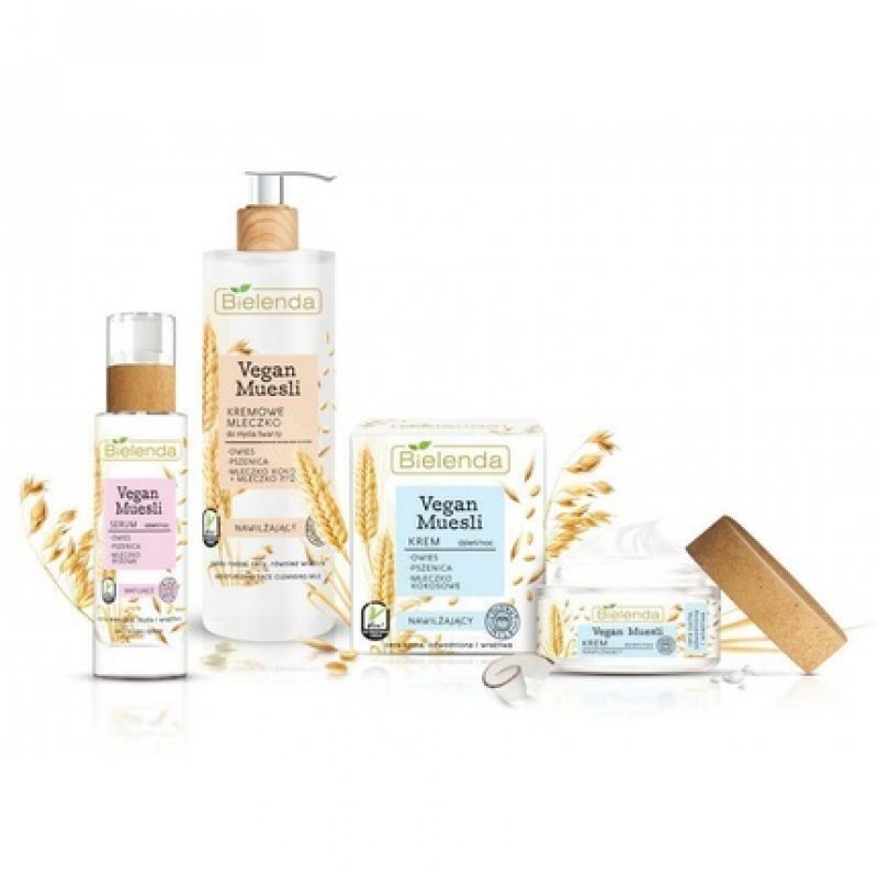 Bielenda Vegan Muesli Cream Serum Body Milk Butter Face Mask for All Skin Types