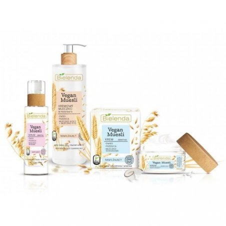 Bielenda Vegan Muesli Cream Serum Body Milk Butter Face Mask for All Skin Types