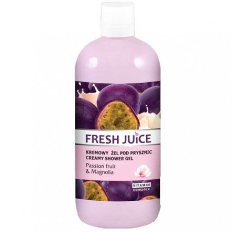 Fresh Juice Creamy Shower Gel with Passion Fruit and Magnolia Extracts 500ml