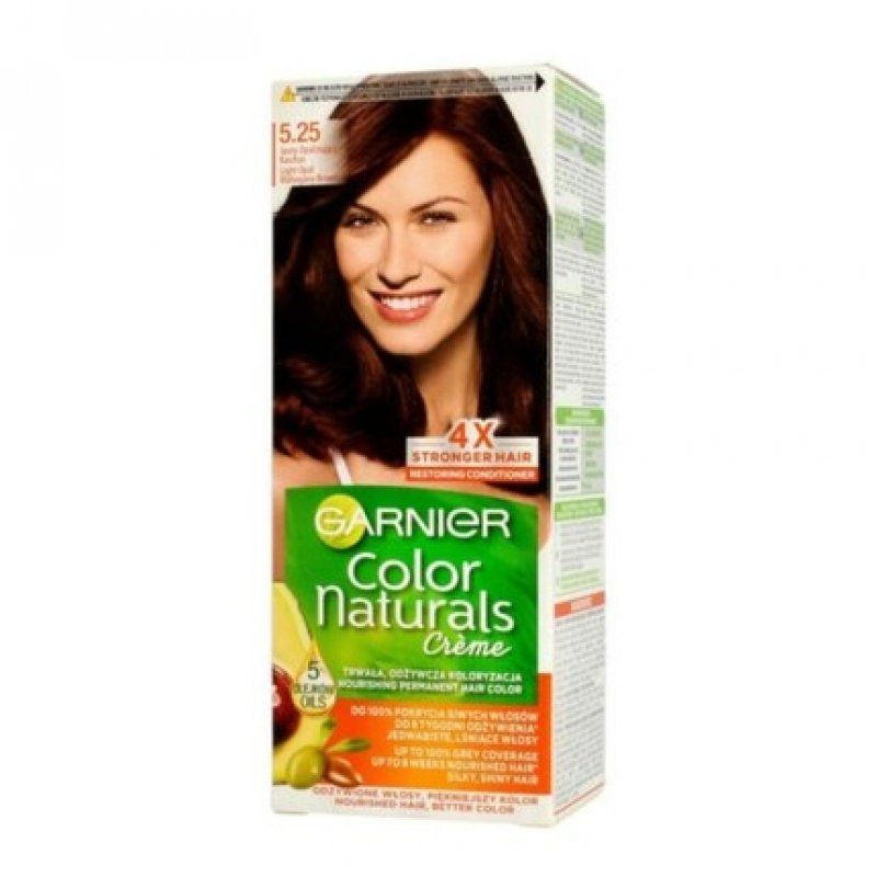 Garnier Color Naturals Hair Color Cream 5.25 Opalescent Chestnut