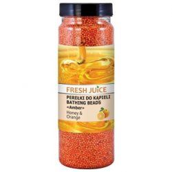 Fresh Juice Honey Smoothing Orange Extracts Scent Bathing Beads 450ml