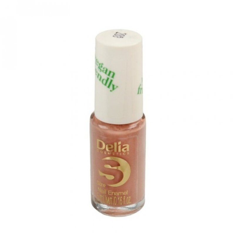 Delia Cosmetics Vegan Friendly Nail Polish Size S No. 208 Tea Rose 5ml
