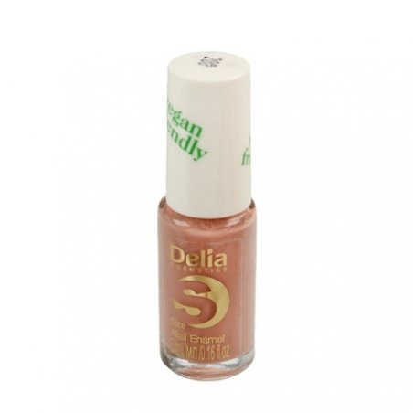 Delia Cosmetics Vegan Friendly Nail Polish Size S No. 208 Tea Rose 5ml