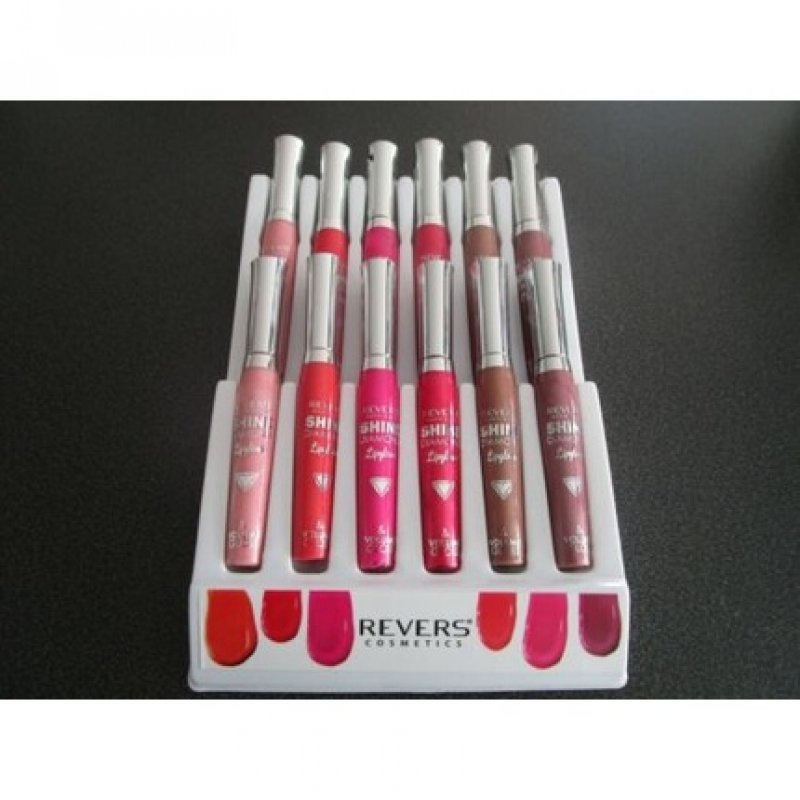 REVERS Cosmetics Shine Diamond Lip Gloss Non-Sticky Various Colors - NEW & SEALED