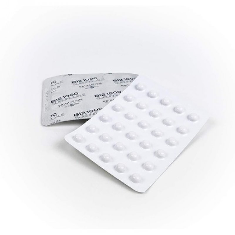 Bios Line Principium B12 1000 Food Supplement 60 Sublingual Tablets