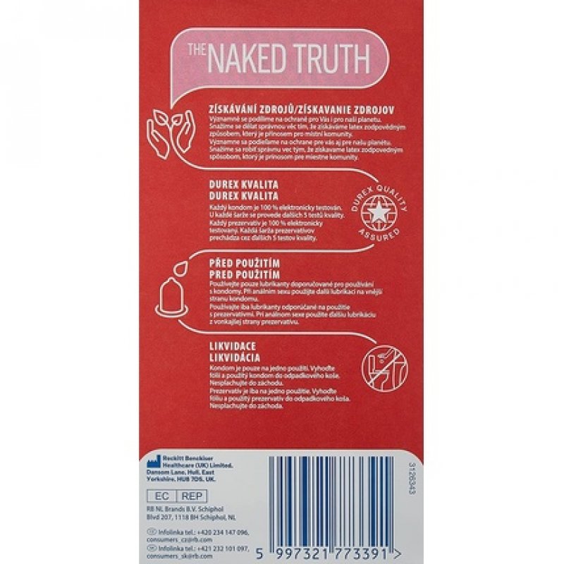 Durex Feel Thin Classic Condoms for Intense Sensation and Intimacy 12 Pack